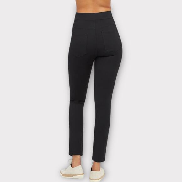 Spanx The Perfect Black Pant Ponte Knit Skinny Pants Size S - Picture 4 of 16